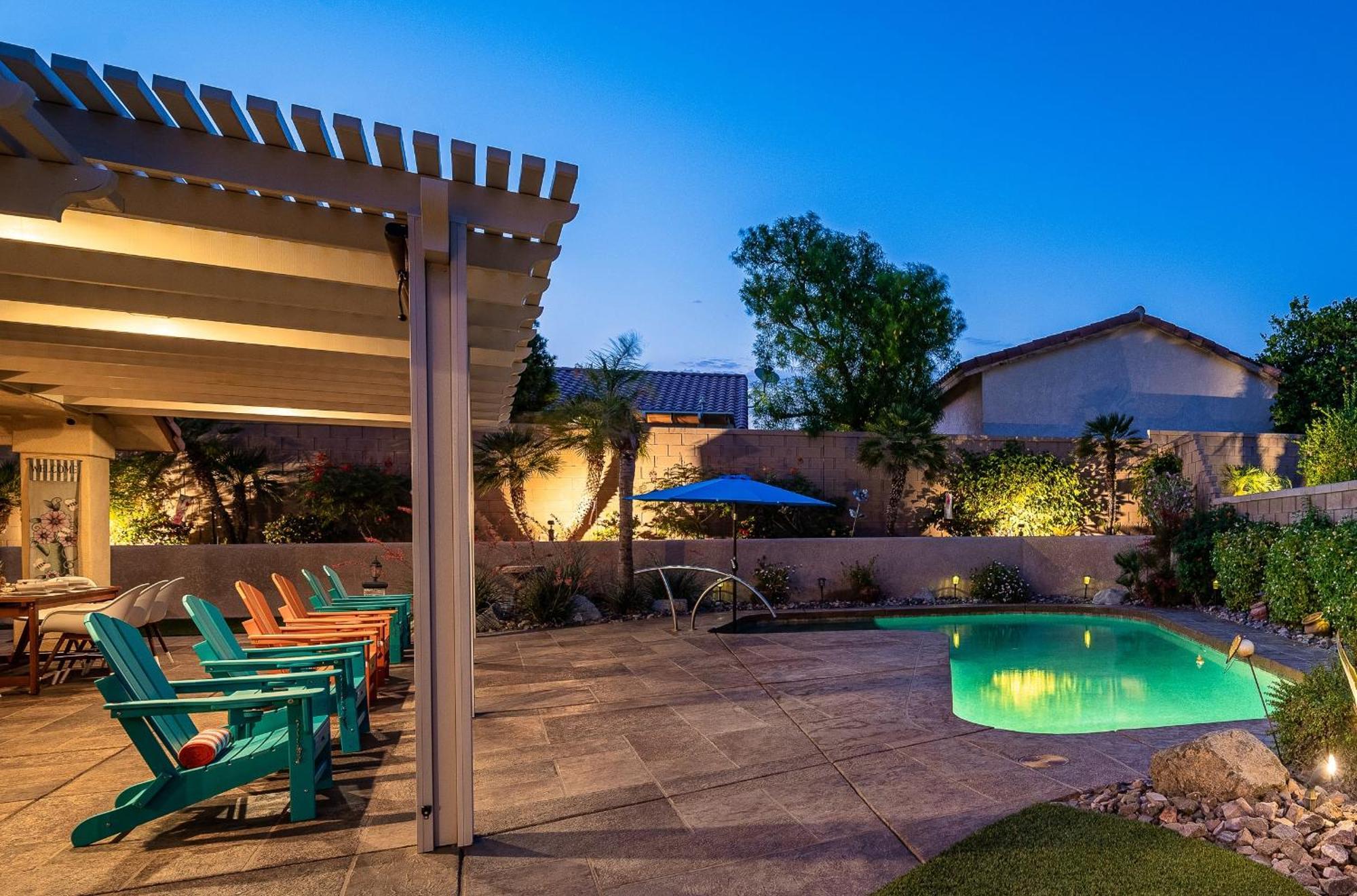 Coachella Chill: Luxury 4Br/4King Paradise Retreat Индиоу Екстериор снимка